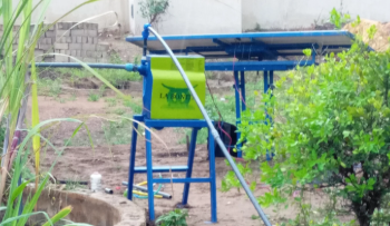 La Bonita REV installée en champ, Kaolack, Sénégal